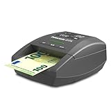 Detectalia D7X - Falschgeldprüfgerät mit Rückerstattung von nicht erkannten Fälschungen. Geldscheinprüfer EUR, GBP, CHF, PLN, CZK und SEK zur 100% Sicherheit, Automatisches Falschgeld Prüfg