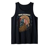 Until Valhalla Viking US Flag Vintage Shirt-Til Valhalla Tank Top