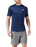 Under Armour UA Training Vent 2.0 SS, atmungsaktives Sport Shirt, leichtes komfortables Herren T-Shirt Herren, Blau (Academy / White) , L