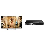 Panasonic TX-40FSW504 40 Zoll/100 cm Smart TV (Full HD, Quattro Tuner, HDR, schwarz) & DMP-BDT167EG Kompakter 3D Blu-ray Player (Full HD Upscaling, Internet Apps, LAN-Anschluss, USB) schw