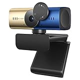 C905 Autofokus Webcam mit Mikrofon, Full HD 1080P Webcam mit Abdeckung USB Webcam für PC/Laptop/Desktop Video Konferenzen/Anrufe, Skype/YouTube/Z