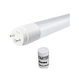 120 cm LED Röhre T8-G13 18 Watt, 300° AUSSTRAHLUNG, 2380 LUMEN, Tageslichtweiß / Kaltweiß 6000 Kelvin, 1:1 Ersatz für 36 Watt Leuchtstoffröhren - inclusive LED S