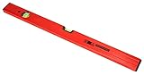 KOTARBAU® Aluminium-Wasserwaage Rot 100cm horizontalen & vertikalen Ausrichtung