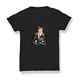 Zac Efron Young High School Musical Black Shirt T-Shirt Top 100% Cotton for Men, Tee for Summer, Gift, Man, Casual Shirt, M, Black