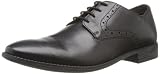 Clarks Herren Chart Walk Derby, Schwarz (Black Leather), 43