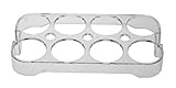 Universal-Eierhalter 2661 für Kühlschrank, Kühl-/Gefrierkombination, Einbaukühlschrank, Für bis zu 8 Eier, Maße (HxBxT): 2,5cm. x 18,5cm. x 9,5cm (Maße prüfen!)