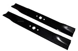 2 X 48,5 CM Rasentraktor Messer Satz für MTD BE DL JF LF P RD 96 125 130 135 155 11596 B 12096 13596 H HF T Eurotrac 15596 Spider 96 SD Racing 125-96 Gold 13096 Smart RF 125 Optima LF - 742-04084