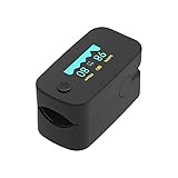 Fingerspitzenoximeter, Sauerstoffsättigungsmonitor, Digitale Finger-Pulsoximeter mit OLED-Bildschirm-Display und Anweisungen, Blutsauerstoff-Herzfrequenzmesser, O2-Sättigungs-M