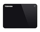 Toshiba HDTC910EK3AA Canvio Advance Tragbare Externe Festplatte USB 3.0, 1TB schw