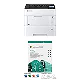 Kyocera Klimaschutz-System Ecosys P3155dn Laserdrucker: Schwarz-Weiß, Duplex-Einheit, Microsoft 365 Family | Dow