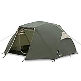 Qeedo Light Birch 3 Trekkingzelt, kleines Packmaß (53 x 18 cm), leicht (3,48 kg) - 3 Personen Campingzelt, windstab