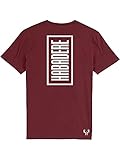 Du Hirsch Herren T-Shirt Bayerisch Habadere Weinrot XS