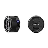 Sony Sonnar T FE 35mm f/2.8 Zeiss | Vollformat, Standard-Objektiv mit Festbrennweite (SEL35F28Z) & ALC-F49S vordere Ersatz-Objektivkappe (für Objektive mit 49-mm-Frontfiltergewinde)