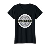 Damen Namaste Mandala, indisches Yoga, Buddhismus, Hindu, spirituelles Geschenk T-S