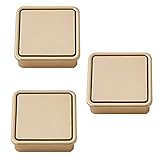 JIASHIQI Türgriff Schiebetür Metallgriff Unsichtbare Einbauschrank Schrank Türgriff Falt-Schiebe-Türgriff (Color : Gold, Size : 44mm)