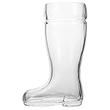 UPKOCH Boot Schuss Gläser Oktoberfest Bier Stein Glas Wein Trinken Tassen Lustige Whisky Becher Candy Jar Topf für Mexikanische Fiesta Cinco de Mayo Bar Party Geschenk