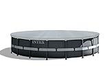 Intex Deluxe Pool Cover - Poolabdeckplane Deluxe - Ø 549cm - Für Ultra F