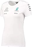 Offizielles 2017 Mercedes AMG F1 Damen T-Shirt – Weiß Gr. 36, weiß