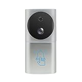 BJH Video-Gegensprechanlage-Türklingel, WiFi stromsparende elektronische intelligente Türklingel, Remote-Videoanruf, Remote-EIN-Tasten-Entriegelung, 2,4 GHz Wireless mit geringem Stromverb