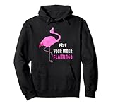 Befreien Sie Ihren inneren Flamingo (D010-0243A) Pullover H