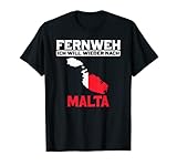 Fernweh ich will wieder nach Malta Europa Urlaub T-S