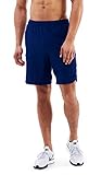 TCA Endurance Herren Laufshorts mit Reißverschlusstaschen - Blau, XL