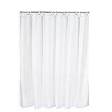 Shower Curtains Duschvorhang ist geeignet for Badezimmer wasserdicht Volltonfarbe Mehltaubeweis Toilette Duschvorhang Trennwand (Size : 1.3x1.8m)