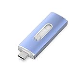 KEXIN USB-Stick 128GB USB C Stick OTG Bis zu 350 MB/s lesen Speicherstick USB-C Flash Drive Typ C Flash Laufwerk für PC Laptop Tablet TV Auto Android Handy (Huawei Honor Xiaomi Oneplus) B