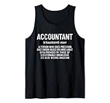 Buchhalter Definition T-Shirt Best Accountant Ever Geschenk Tank Top