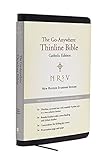 NRSV, The Go-Anywhere Thinline Bible, Catholic Edition, Bonded Leather, Black: The Ideal On-the-Go Portable Bib