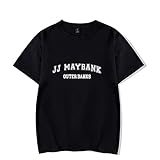 FZBYIN Outer Banks Merch Jj Maybank Shirt Herren Damen Casual T-Shirt, Farbe 1, XXXXL