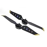 Mothinessto RC-Blade-Propeller, LED-Drohnen-Propeller Wiederaufladbare LED-Propeller aus Kunststoff mit Schnellverschluss Langlebiges Leichtgewicht für 2 PRO/Zoom(Zwei Paare)