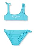 Pepe Jeans Mädchen Daniela Bikini, Blue, 12