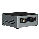 Intel Nuc Mini Komplett PC, Intel Dual Core 2 x 2,70 GHz, 4 GB RAM, 500 GB, Windows 10 Pro, USB 3.0, HDMI, Intel UHD Grafik 600, 4K Aufloesung, 3 Jahre Herstellerg