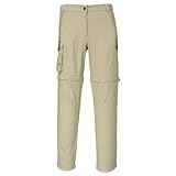 Cox Swain Trekking Hose Range Women Quick Dry - Anti Moskito - UV Schutz, Farbe: Khaki/Beige, Gr.: M