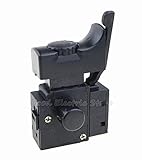 JJRRPA 1 stücke fa2-6 / 1bek Schwarz 6A 250V 5E4. Sperren beim Power Tool Elektrische Bohrer Drehzahlsteuerung Trigger-Taste Sw
