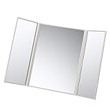 MUJI Klappbare Spiegel, Glas, Weiß, M