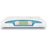 verapur Ortho Plus Titan Taschenfederkern Matratze 90 x 200 cm H4, waschbarer Bezug, 7-Zonen, Öko-Tex, 24cm hoch, Tonnentaschenfederk