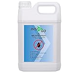 INSIGO Milbenspray gegen Hausstaubmilben Mittel zur Milbenbekämpfung - geruchloses Milben-Mittel - auf Wasserbasis - 5 L