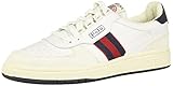 Polo Ralph Lauren Herren Polo Court Turnschuh, Weiß Newport NVY Rl2000 Rot, 42 EU