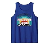 Addicted to Middle Eastern Languages College Major Geschenk Tank Top