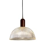 YHQSYKS Japanischer Retro-industrieller Kronleuchter 1-Licht Bauernhaus-Pendelleuchte Für Esszimmer Mit Klarem Glas Für Wohnzimmer-Studie Weihnachtsbeleuchtung