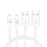 iPhone Ladekabel, Ladegerät kabel Leitung,Heardear Lightning-auf-USB-Kabel[ MFi-zertifiziert]für iPhone 11 Pro Max/XS Max/XR/X/8/7/6s/6/Plus/5/SE,iPad Pro/Air/Mini,iPod (2 Pack 2M Weiß)