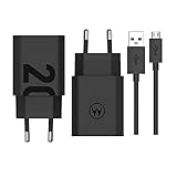 Ladegerät für Original Motorola Turbo Power 20W Adapter Netzteil mit Micro USB Ladekabel für Motorola Moto E7 Plus E6i E6 E6s E6 Play E5 E4 E4 Plus G5S Plus/G5S G5S Plus G5S Moto G (3rd gen)