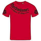 Männer T-Shirt Nordmänner Wodan Göttervater (mit Rückendruck)