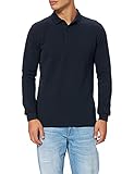 Superdry Herren Studios LS Pique Polo Shirt, Eclipse Navy, 3XL