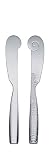 Alessi Dressed Buttermesser 6 Stück aus Edelstahl glänzend p
