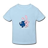 Spreadshirt Die Sendung Mit Der Maus Kleiner Elefant und Hase Tanzen Kinder Bio-T-Shirt, 98-104, Hellb