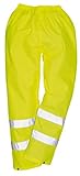 Portwest Regular Fit Hi-Vis Regen Hosen, UH441YERXXL