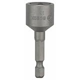 Bosch Professional Steckschlüssel für Sechskantschrauben (Schlüsselweite: 13 mm, Länge: 50 mm)